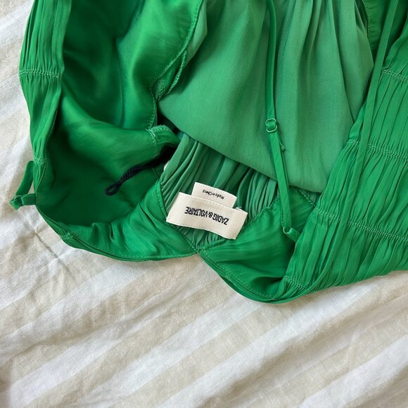 Size XS Zadig & Voltaire Green Maxi Dress - Picture 4 of 4